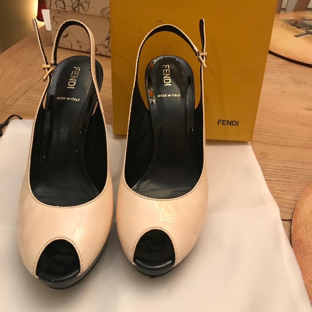 Fendi shoes dustbag and box